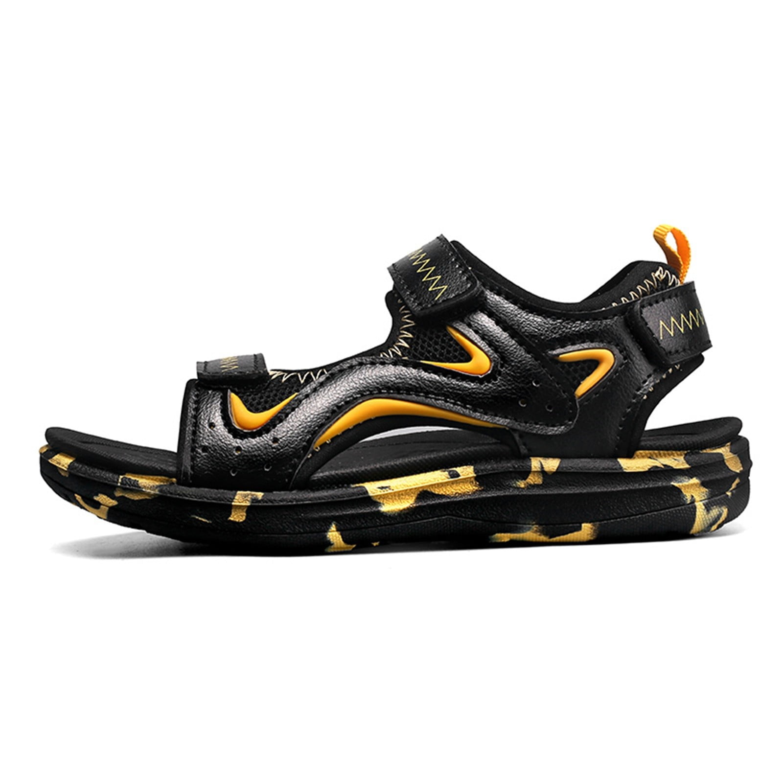 nsendm Girls Sandal Big Kid Pursuit 72 Slides Kids Shoes Fashion Soft Sole Sandals Comfortable Fish Mouth Open Toe Sandals Girls Heels Size 13 Black