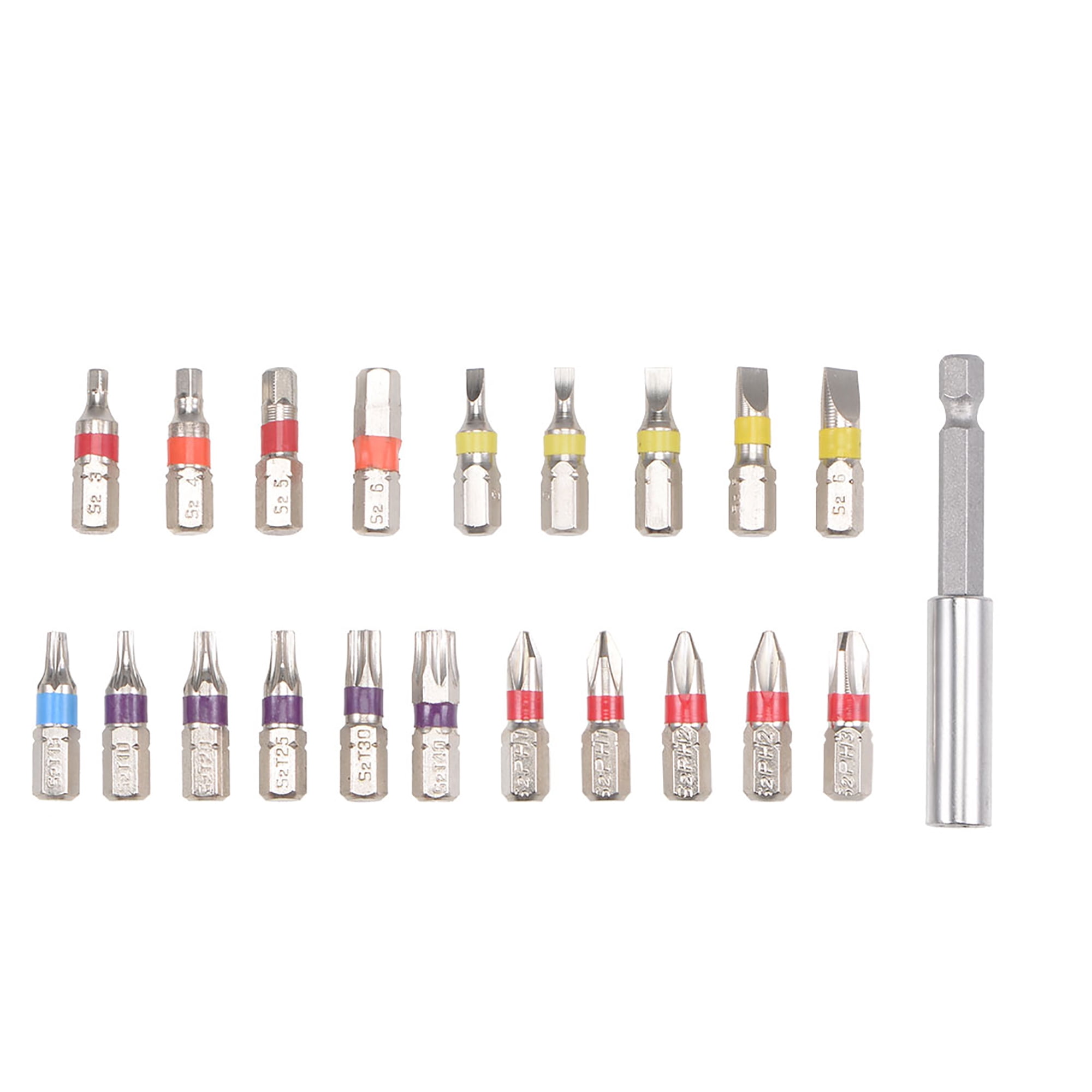 Screwdriver Bits Set 21pcs 1/4 Inch Hex Shank Screw Driver Bit