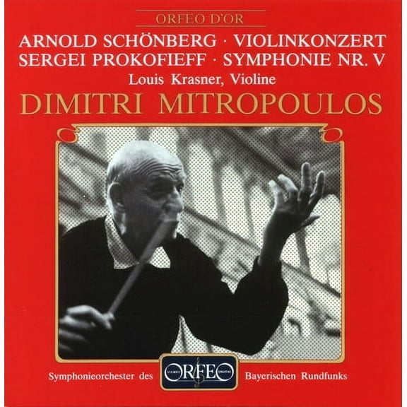 Dimitri Mitropoulos - Concerto for Violin & Orchestra - Music & Performance - CD