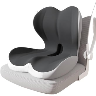 Cushy Tushy Coussin de siège de voyage pliable de qualité supérieure – pour soulager les douleurs dans le bas du dos, sciatique, fesses et coccyx – pour la maison et le bureau Cushy Tushy Coussin de siège de voyage pliable de qualité supérieure – pour soulager les douleurs dans le bas du dos, sciatique, fesses et coccyx – pour la maison et le bureau