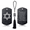 Black, variant on Star of David Car Rearview Mirror Hanging Pendant Jewish Lord's Prayer Home Wall Door Decoratetion Accessories Jews Jehovah Names of God Tetragrammaton Amulet Gifts for Israelite, Silver
