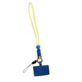 thumbnail image 2 of Injueey Cordón universal para teléfono inteligente, ajustable, extraíble, para colgar en el cuello, microfibra, reutilizable, correas antipérdida, Teléfono y Comunicación Corto Amarillo, 2 of 6