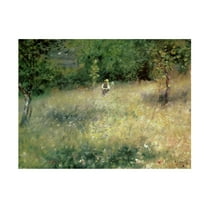 Trademark Art "Spring at Catou, 1872-75" Canvas Art by Pierre-Auguste Renoir