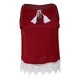 thumbnail image 2 of Tank Borla Encaje Mujer Cami Top Spaghetti Correa Camiseta Atractiva Elegante Ropa Vino M BLESIY Camisetas sin mangas de mujer, 2 of 8