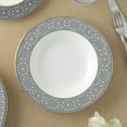 thumbnail image 4 of Noritake Infinity Graphite Set of 4 Soup Bowls, 4 of 7