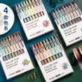 thumbnail image 3 of Morandi-bolígrafos de Gel con cuenta de mano, bolígrafo de notas Retro, simplicidad, papelería para estudiantes, suministros de oficina, recargas de tinta, regalo, 0,5mm, 3 of 4
