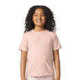 thumbnail image 5 of Gildan Youth Softstyle CVC T-Shirt, Short Sleeve Taped Neck Shirt, Dusty Rose Tee, Size XL, 5 of 5