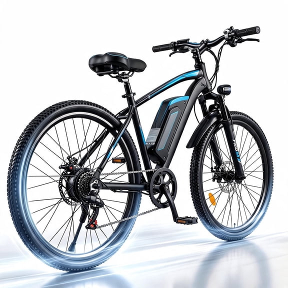 Setohet 26" Electric Bike for Adults , Powerful 500W E Bike with 36V Removable Battery: 7-Speed Commuter Bike ,UL2849