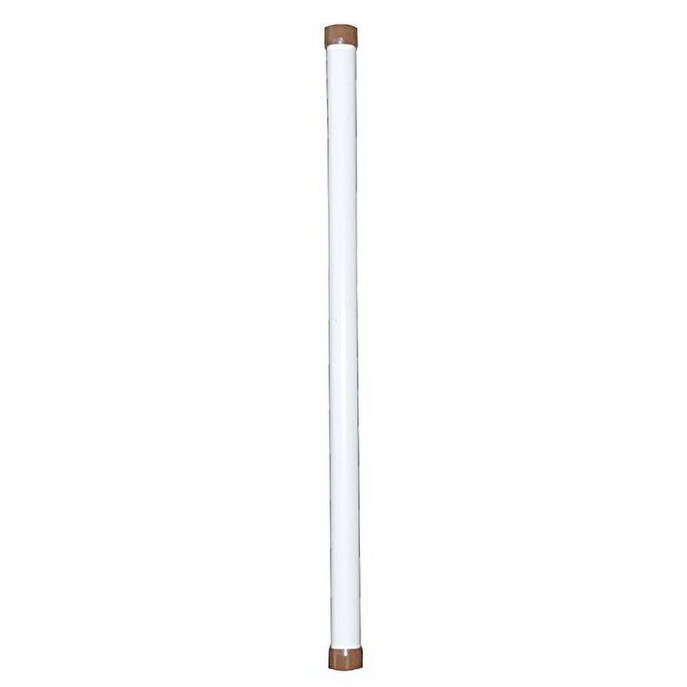 MJM International TRWB-BRN-36 Therapy Rehab Weighted Bar Brown Cap 1 lb.