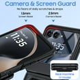 thumbnail image 3 of Oupeigar for Motorola Razr 2026/2025/2024 Case with Ring Holder,Screen Protector All-Inclusive Shockproof Wireless Charging Phone Case-Black, 3 of 10