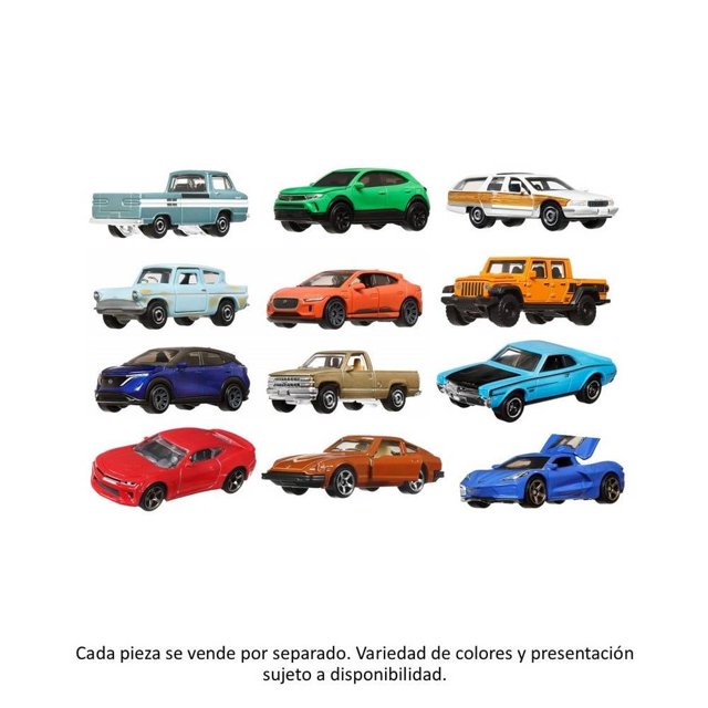 Vehículo de Juguete Matchbox Diecast de Plástico con Partes Movibles Multicolor