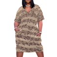thumbnail image 1 of Bach chachane-vestido holgado de verano para mujer traje de noche con bolsillos a la moda, 1 of 6