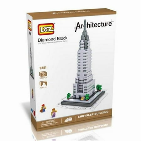 CIS 9381 Chrysler Building Model- Micro Blocks Set