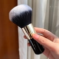 thumbnail image 1 of Brocha de maquillaje profesional, cabeza suave redonda grande de un solo mango para base de polvo de crema BB, brocha de cosméticos de maquillaje (5 piezas), 1 of 5