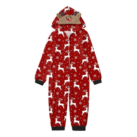 

Family Matching Outfits Christmas Pajamas Soft Pajamas Jumpsuit Pajamas For Kids Matching Clothing Set