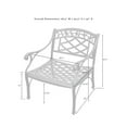 thumbnail image 5 of Crosley Furniture Sedona Cast Aluminum Outdoor Lounge Chair, 5 of 6