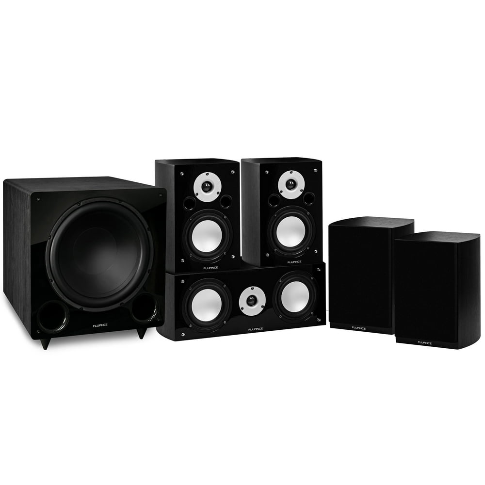 Fluance Reference Series Compact Surround Sound Home Theater 5.1