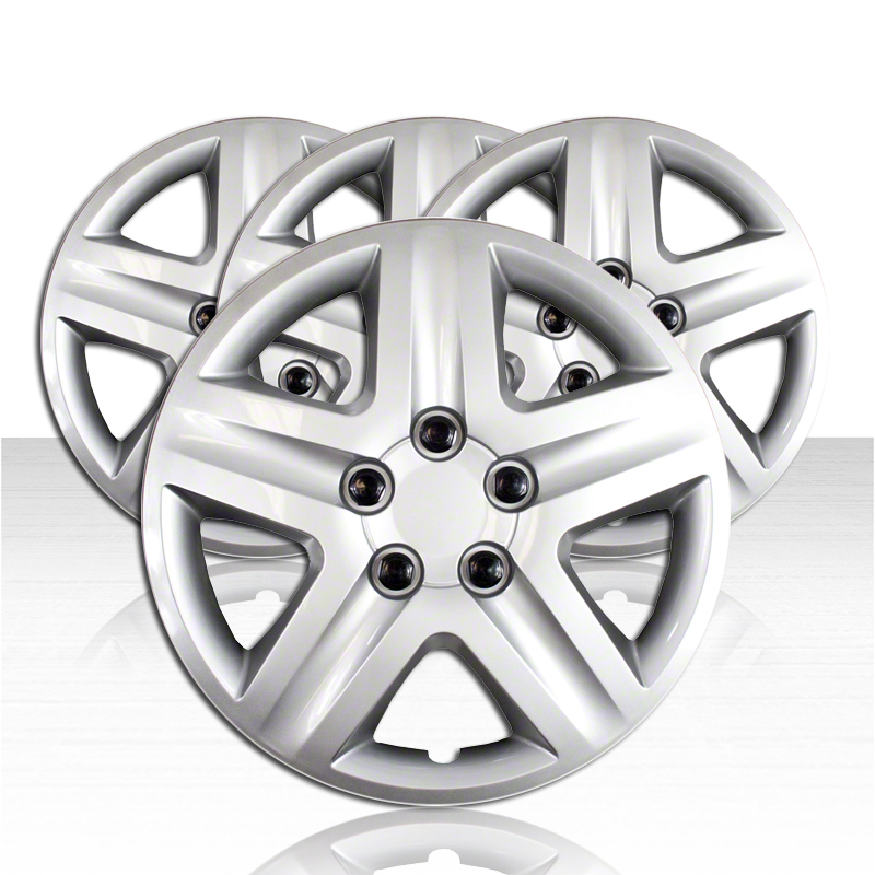 Set of 4 Wheel Covers for 20062011 Chevrolet Impala 5 Spoke 16 inch Silver