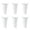 White, variant on Galvanized Flower Bucket 10 inch Tin Vase with Handles for Farmhouse Decor, Metal Flower Buckets for Flower Bar and Weddings, Rustic Table Centerpiece Plant Container，White