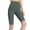 #01 Army Green 【Daily Essentials: Mix & Match All Colors】, variant on Women's High Waisted Yoga Shorts Pants, Solid Color Stretchy Workout Gym Leggings, Quick-Drying Breathable Athletic Wear for Running Pilates Zumba, Casual Lounge Home Comfy Bottoms Trousers