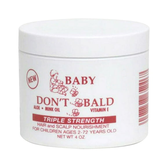 Baby Don't Be Bald - Hair and Scalp Nourishment, 4 Oz. [ TRIPLE ] * BEAUTY TALK LA *
