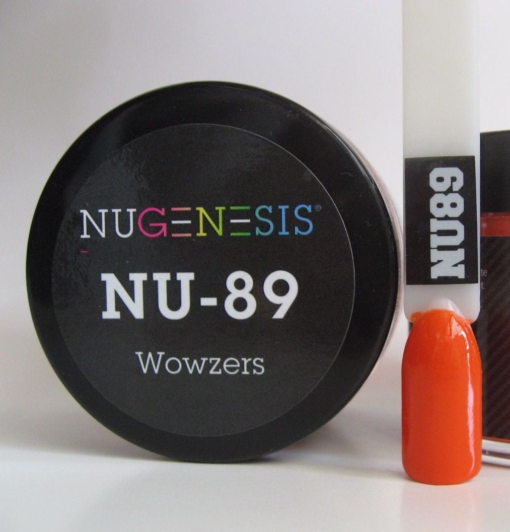 NUGENESIS Nail Color Dip Dipping Powder 1oz/jar NU89 Wowzers