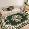 thumbnail image 3 of 1PC Floral Patterned Area Carpet Local Carpet, Lightweight Washable Easy-to-Tidy Carpet Mat Festival Gift, Suitable for Living Room, Bedroom, Dining Room, Study Room, Hallway, Room Accessones, 3 of 8
