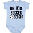 thumbnail image 3 of Inktastic My 1st Soccer Season Boys Baby Bodysuit, 3 of 5