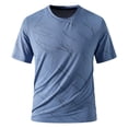 thumbnail image 3 of IhhxPro Men's Short Sleeve Lightning Print T-Shirt Quick-Dry Moisture-Wicking Summer Sport Tee Casual Athletic Fit Lightweight Gym Workout Running XS-2XL, 3 of 9