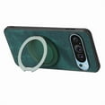 thumbnail image 5 of For Google Pixel 9 Pro/10 Pro XL Case Retro Leather Circular Rotating Stand Shockproof Phone Case,Green, 5 of 6