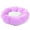 Purple, variant on Esaierr Dog Cat Pet Products Bed Long Faux Fur Donut Pet Bed for Calming Cuddler Four Seasons Warm Plush Pet Mat