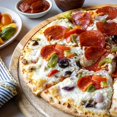 thumbnail image 2 of Pizza suprema entera, 2 of 5