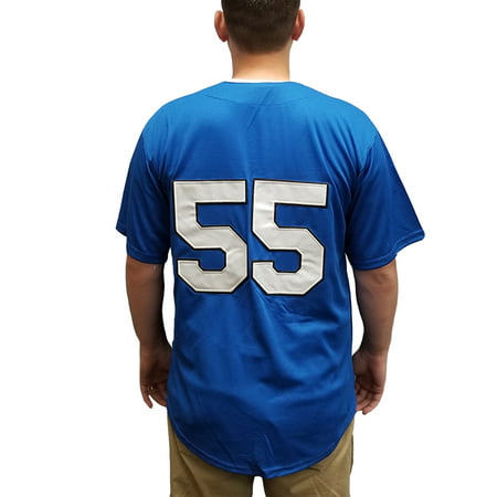 Kenny Powers 55 Myrtle Beach Mermen Baseball Jersey Eastbound And Down Costume