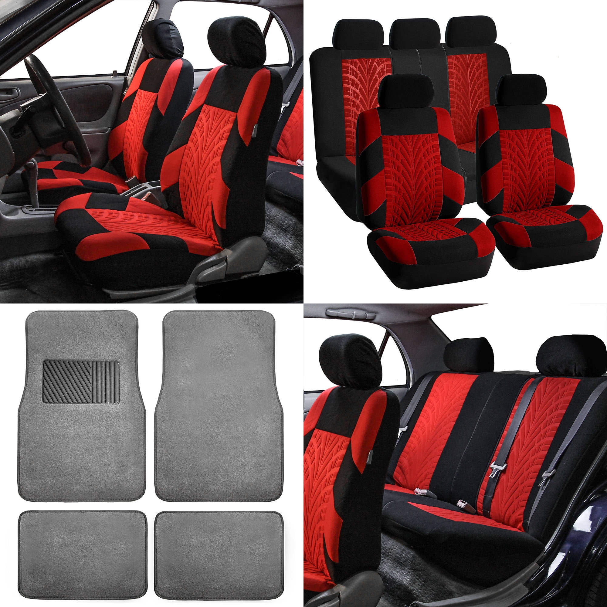 FH Group FH Travel Master Car Seat Covers for Auto Complete Seat Covers