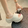 thumbnail image 4 of Censtreet Women’s Platform Trendy Dressy Womans Summer Wedge Sandals with Comfortable Flatform Arch Support Walking Outdoor, 4 of 9