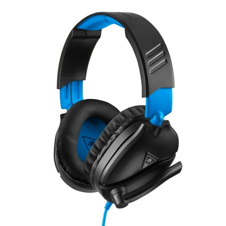 Turtle Beach - Recon 70 Wired Gaming Headset for PS4 Pro, PS4 & PS5 - Black/Blue