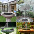 thumbnail image 3 of Solar Fountain Outdoor Pool Floating Fountain Bird Bath Fountain En Fountain_Perfect Gift, 3 of 5