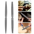 thumbnail image 3 of Shisuyan 2pcs Double Ended Wax Carving File Tool Kit For Jewelry Making And Sculpting For Wax Modeling And Metal Shaping Detailed Carving, 3 of 9