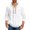 White, variant on Men's Casual Loose Fit Long Sleeve Hooded Sweatshirt with Pocket, Spring Fall Everyday Comfort Top,Army Green,L