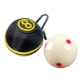 thumbnail image 1 of Colaxi Balles de Queue de Billard d'Entraînement pour Piscine avec Sac de Rangement Balles de Queue de Piscine Légères avec 6 Points Rouges pour Jeux Sports Pratique Sac de Rangement Jaune, 1 of 8