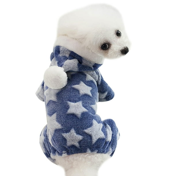 Mascota estrella cuatro patas polar perro otoño e invierno ropa de abrigo mascota casa polar MFZFUKR xxl