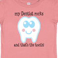 thumbnail image 4 of Inktastic Dentist Rocks Tooth Boys or Girls Baby T-Shirt, 4 of 5
