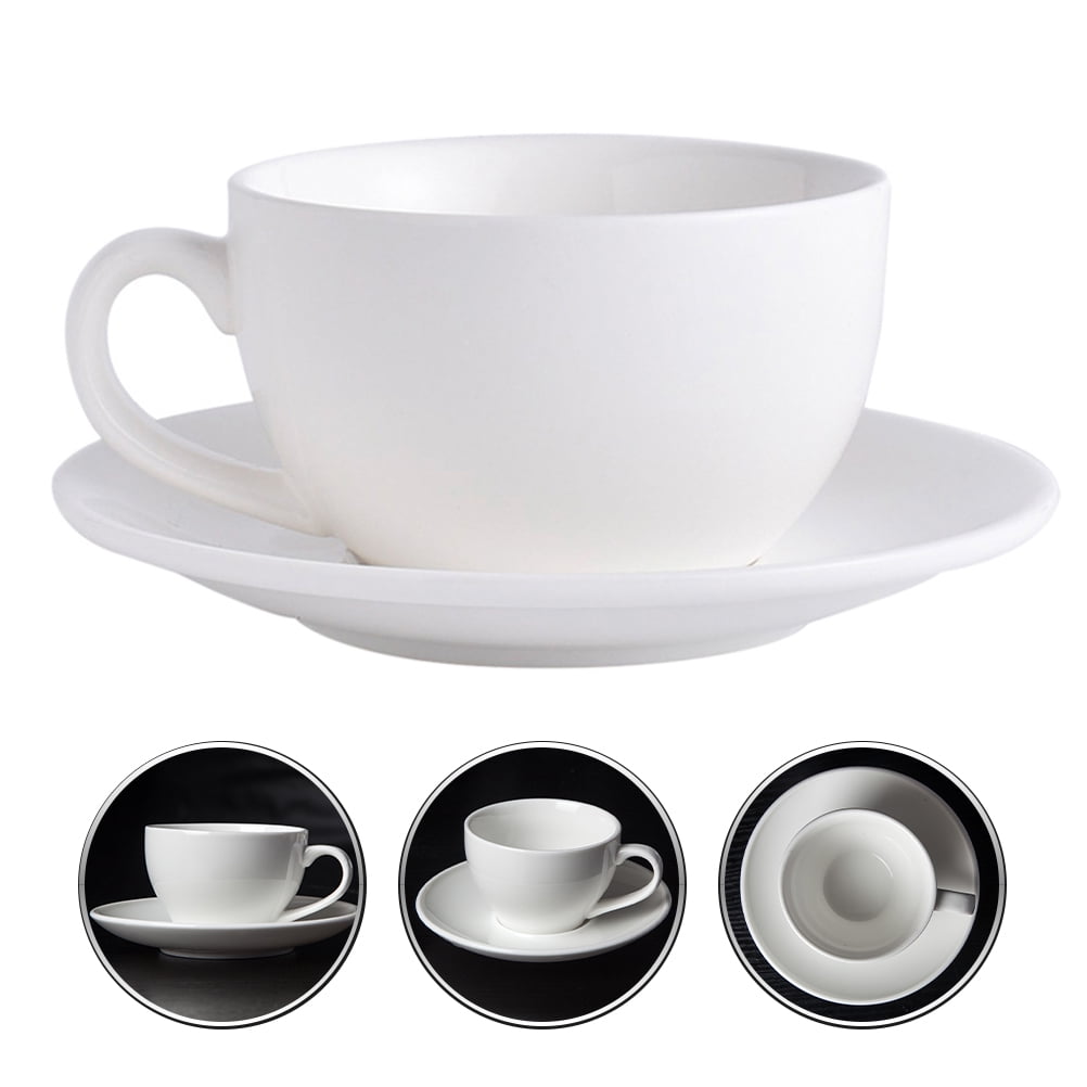 Hotel Ceramic Cappuccino Cups 1Set 16X16X6.2In