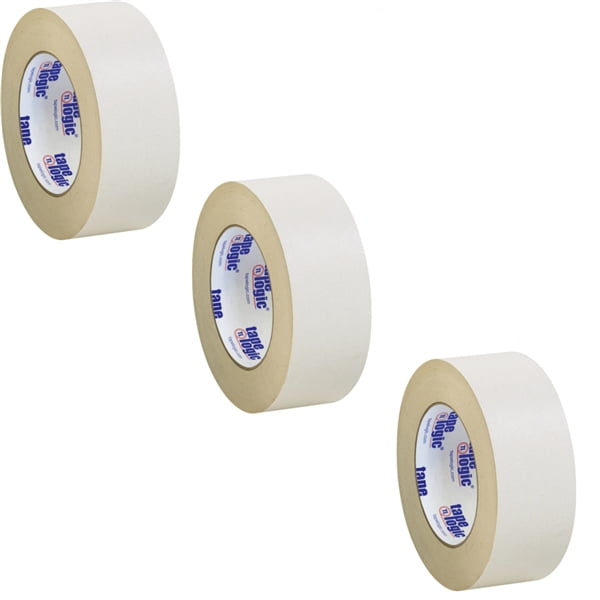 Tape Logic Double Sided Masking Tape 2" x 36 yard Roll (3 Pack