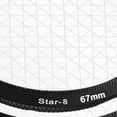 thumbnail image 3 of 3Pcs Lens filter with bag 4 6 8 Points Slim 67mm 67mm, 3 of 8
