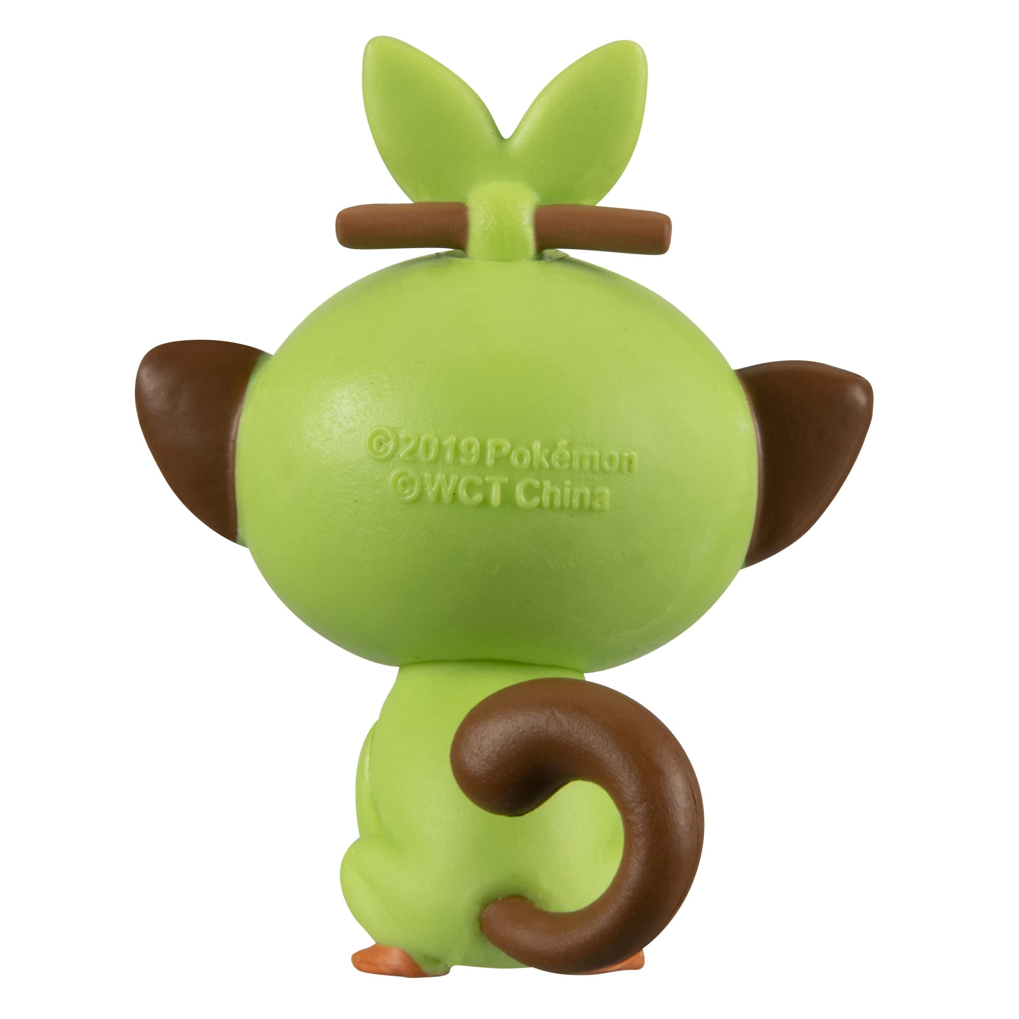 Pokémon Deluxe Action Battle Ready 3 Pack Grass Type Figures - 4.5"Ludicolo, 3"Ivysaur, 2" Grookey