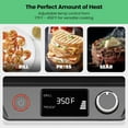 thumbnail image 7 of Chefman 5-in-1 Digital Panini Press Grill w/ Adjustable Temp, Opens Flat - Stainless Steel, 7 of 7