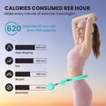 thumbnail image 3 of Weighted Infinity Exercise Hoop - 64in 30 Links Smart Hoop for Adult Weight Loss, Plus Size Low-Impact Fitness Hoop for Beginners & Women, 3 of 7