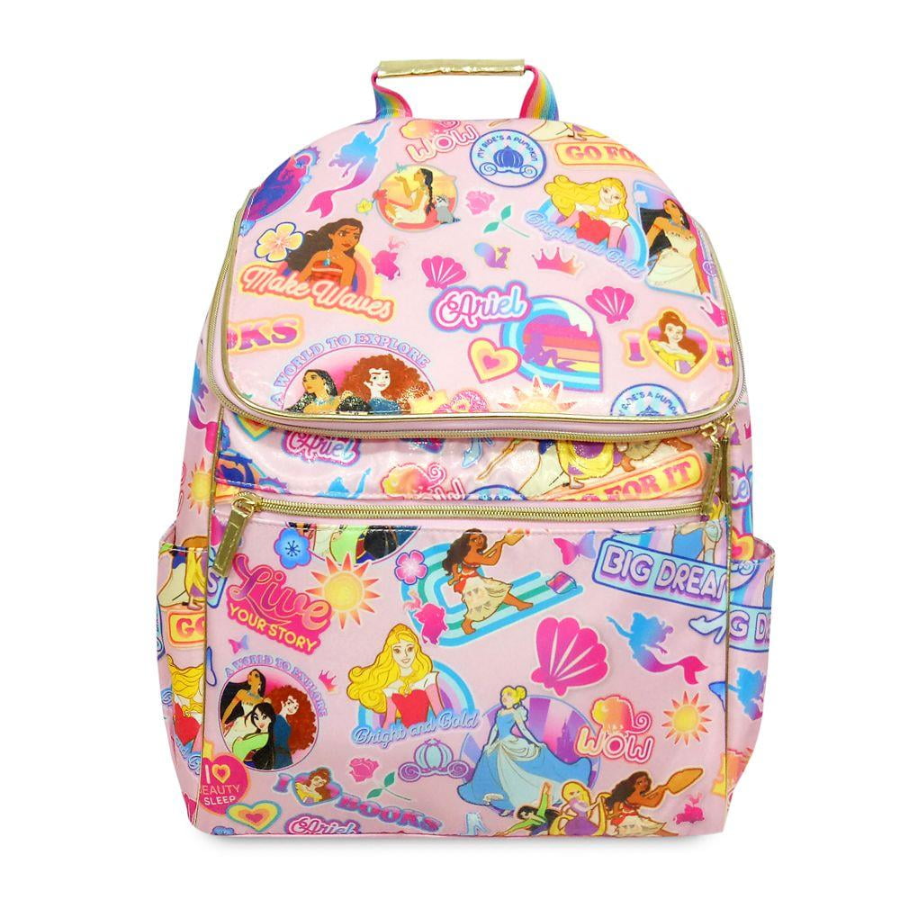 Disney Princess Girls Pink Backpack Big Dreams