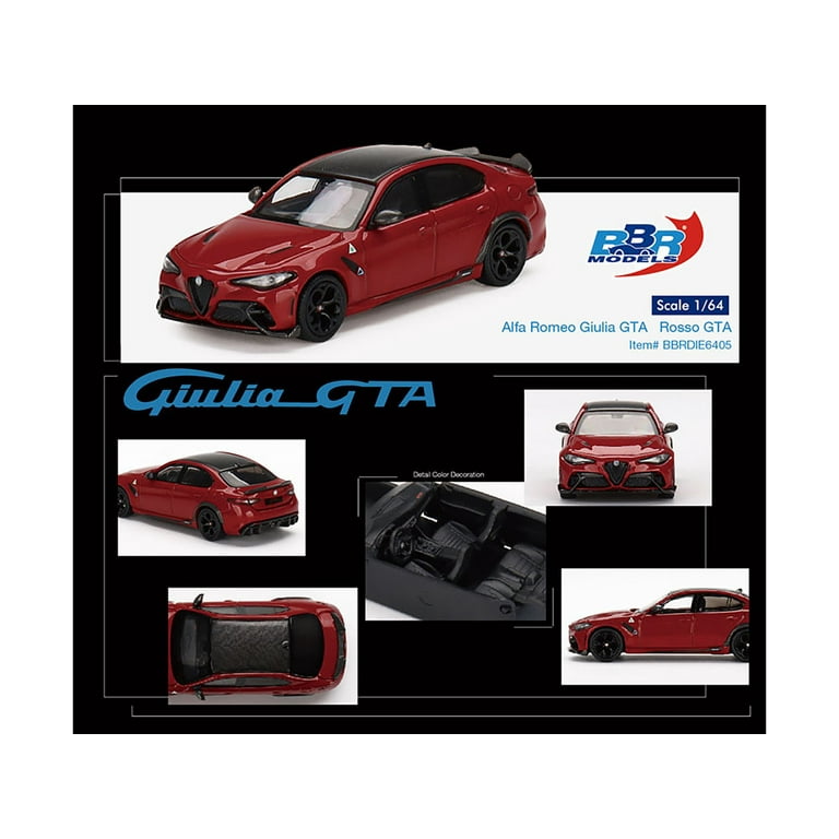 BBR 1/43 Alfa Romeo Giulia GTAm Rosso Competizione BBRC247RC-AR